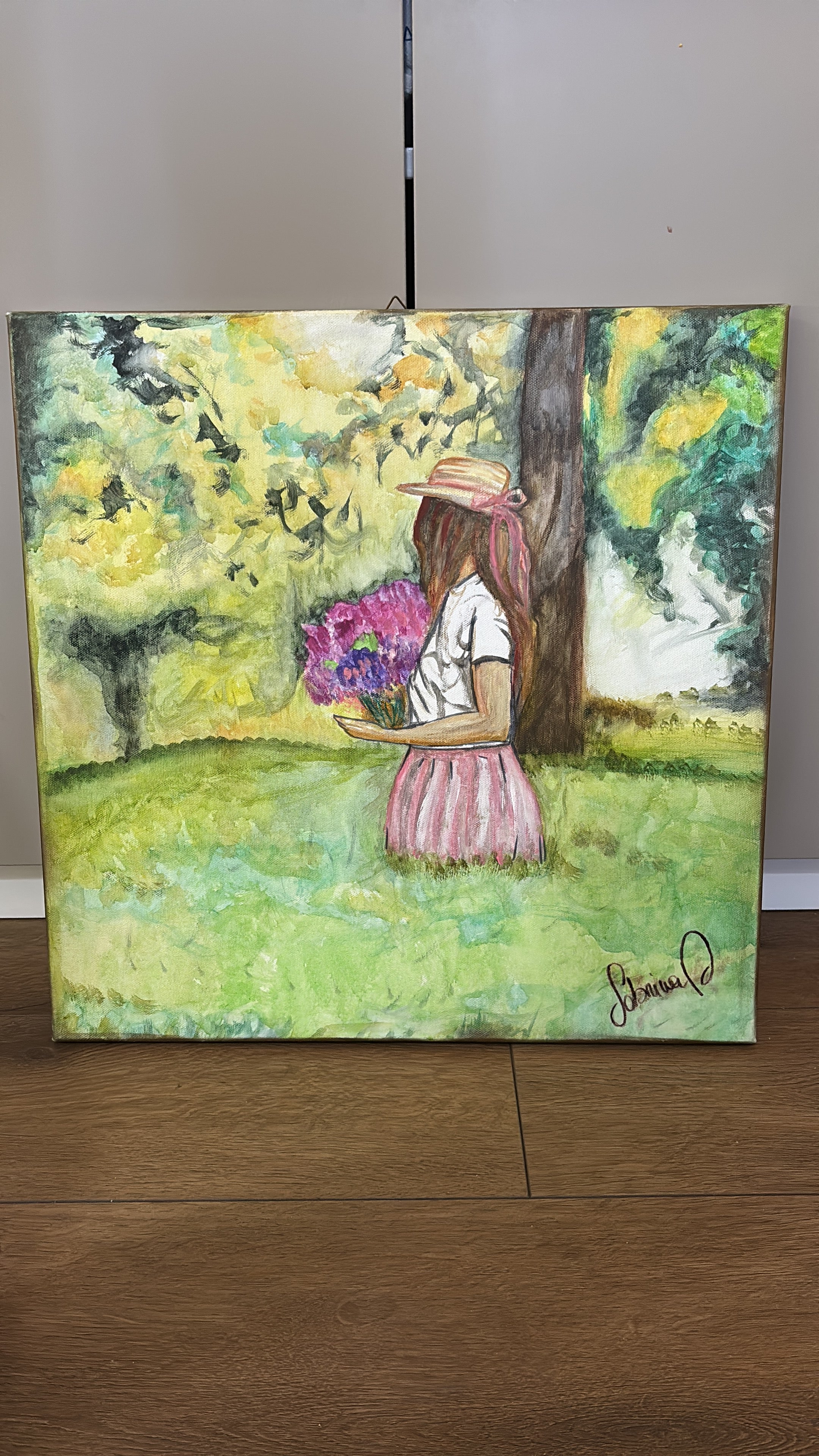 Tela 50x50 "Sogno di Primavera"
